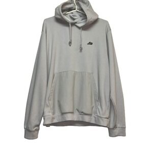 Lost Men's Classic Skate Grayscale Hoodie Drawstring Long Sleeve Sz M Pullover